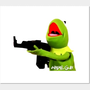 Muppets With Gun Posters and Art